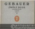 Musik (Bücher/Noten) » Noten/Partituren - Zwölf Duos für / Douze duos pour 2 Violinen, Opus 10. Heft I u. II (= Edition Schott, No. 662 u. 663).