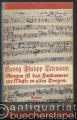 Singen ist das Fundament zur Music in allen Dingen. Eine Dokumentensammlung (= Reclams Universal-Bibliothek, Band 845).