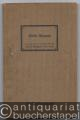 Briefe Mozarts (= Insel-Bücherei Nr. 516). Feldpostausgabe [1B].