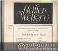 Gavotte. Violoncello und Klavier (= Meister Weisen. Stücke aus älteren und neueren Werken für Violoncello und Klavier, Nr. 7. Edition Peters, Nr. 4216).