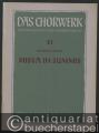 Missa in summis zu 6-7 Stimmen für Singstimmen und Instrumente (= Das Chorwerk, hrsg. v. Friedrich Blume, Heft 21).