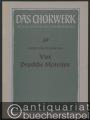 Vier deutsche Motetten zu 6 Stimmen (= Das Chorwerk, hrsg. v. Friedrich Blume, Heft 39).