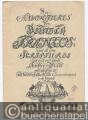 Die Aventures von Deutsch Francos mit all sein Scriptures und mit viel schoen Kuffer-Blatt viel lustigk zu les uff kroß kroß Allerknäd. Comentement.