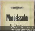 Konzert für Klavier und Orchester g-Moll mit Begleitung eines zweiten Klaviers, Op. 25 (= Edition Peters, Nr. 2896a). Ausgabe für zwei Klaviere.