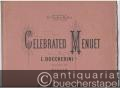 Celebrated Menuet by L. Boccherini (= Transcriptions de morceaux classiques pour violon avec accomp. de piano, [Nr. 4]).