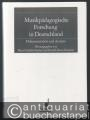 Musikpädagogische Forschung in Deutschland. Dokumentation und Analyse.