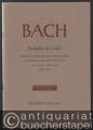 Erschallet, ihr Lieder BWV 172 (= Bärenreiter-Ausgabe 5126a). Klavierauszug.