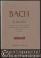 Wo gehest du hin BWV 166 (= Bärenreiter-Ausgabe 5123a). Klavierauszug.
