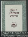 Haus unterm Stern. Aus einem Erinnerungsbuch über das Entstehen, die Zerstörung und den Wiederaufbau des Bärenreiter-Werkes.