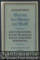 Von den drei Welten der Musik [mit Autogramm des Verfassers].