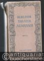 Berliner Theater-Almanach 1942.