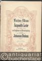 Musik (Bücher/Noten) » Noten/Partituren - Brahms-Album. Ausgewählte Lieder für eine Singstimme mit Klavierbegleitung, Band 1 (= Edition Peters, Nr. [3201a)]. Hoch.