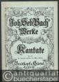 Die Himmel erzählen die Ehre Gottes (= Joh. Seb. Bach Werke. Kirchenkantaten, Nr. 76). Klavierauszug.