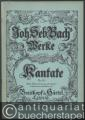 Mein Gott, wie lang, ach lange? (= Joh. Seb. Bach Werke. Kirchenkantaten, Nr. 155). Klavierauszug.
