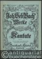 O Jesu Christ, mein's Lebens Licht (= Joh. Seb. Bach Werke. Kirchenkantaten, Nr. 118). Klavierauszug.