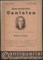Ach wie flüchtig, ach wie nichtig (= Johann Sebastian Bach, Vocalwerke im Clavier-Auszuge bearbeitet von Robert Franz. Kirchen-Cantaten, Nr. 8).