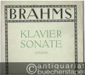 Sonate für Klavier zu zwei Händen f-Moll Opus 5 (= Edition Peters, No. 3922).