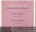 Drei Sonaten für zwei Gitarren / Three sonatas for two guitars (= Pegasus-Ausgabe). Stimmen.