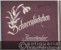 Schneeglöckchen. Konzertwalzer [für Salonorchester, vollständig].