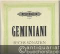 Sechs Sonaten für Violoncello und Basso Continuo Opus V (= Edition Peters, Nr. 9033).
