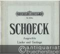 Ausgewählte Lieder und Gesänge für eine Singstimme und Klavier, Band III (= Edition Breitkopf, Nr. 5293a). Hohe Stimme.