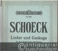 Lieder und Gesänge für eine Singstimme und Klavier, Heft 3: Lieder nach Gedichten von Lenau, Hebbel, Dehmel, Spitteler, Gamper, Hesse und Keller (= Edition Breitkopf, Nr. 5027).
