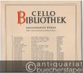 Sonate G-Dur für Violoncello und Piano (= Cello-Bibliothek 55).