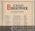 Sonate E-Dur für Violoncello und Piano (= Cello-Bibliothek 74).