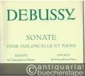 Sonate für Violoncello und Klavier (1915) (= Edition Peters, Nr. 9122).
