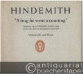 A frog he went a-courting. Variations on an Old-English Nursery Song / Variationen über ein alt-englisches Kinderlied (1941) (= Edition Schott, Nr. 4276).