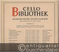2 Sonaten G-Dur / C-Dur für Violoncello und Piano (= Cello-Bibliothek 61).