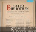 Suite d-Moll aus den "Pieces de viole avec la basse continue" für Viola da Gamba oder Violoncello und Cembalo (Klavier) (= Cello-Bibliothek 79).