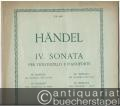 IV. Sonata per Violoncello e Pianoforte (dall' originale per violino e basso) (= Edition Ricordi, Nr. 2121).