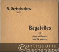 Bagatelles (1927). 15 piano-miniatures pour la jeunesse, Op. 112.