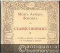 Classici Boemici II (= Musica Antiqua Bohemica, 20). Piano.