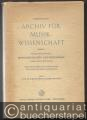 Musikgeschichte und Gegenwart. Eine Aufsatzfolge, Teil 1: Von musikgeschichtlichen Epochen (= Beihefte zum Archiv für Musikwissenschaft, Bd. I).