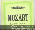 Kammerkonzert für Klavier und Streichorchester (zwei Oboen, zwei Hörner ad lib.) (KV 414) (= Edition Peters, Nr. 9028). Ausgabe für zwei Klaviere.