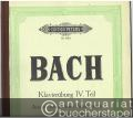 Klavierübung IV. Teil. Aria mit verschiedenen Veränderungen (Goldberg-Variationen) (= Edition Peters, Nr. 4462). Urtext.