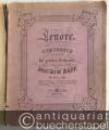 Lenore. Symphonie No. 5 in E dur für grosses Orchester componirt von Joachim Raff, Op. 177. Clavierauszug zu 4 Händen.