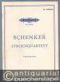 Streichquartett (= Edition Peters, Nr. 9630a). Studienpartitur.