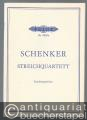 Streichquartett (= Edition Peters, Nr. 9630a). Studienpartitur.