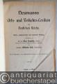 Lexika/Nachschlagewerke » Fachlexikon - Neumanns Orts- und Verkehrs-Lexikon des Deutschen Reichs.