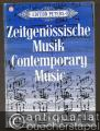 Zeitgenössische Musik / Contemporary Music. Katalog / Catalogue.