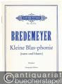 Kleine Blas-phonie (tuten und blasen) für Oboe, Klarinette, Fagott und Horn (1982) (= Edition Peters, Nr. 10372a). Partitur. Autograph-Edition.