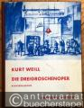Die Dreigroschenoper (The Beggar's Opera). Ein Stück mit Musik in einem Vorspiel und acht Bildern (= Universal-Edition, No. 8851). Klavierauszug.