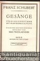 Gesänge für eine Singstimme mit Klavierbegleitung, Band III (= Edition Peters, Nr. 790c). Ausgabe für tiefe Stimme.