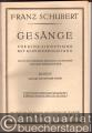 Musik (Bücher/Noten) » Noten/Partituren - Gesänge für eine Singstimme mit Klavierbegleitung, Band II (= Edition Peters, Nr. 178b). Ausgabe für mittlere Stimme.