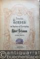 Musik (Bücher/Noten) » Noten/Partituren - Sämmtliche Lieder für eine Singstimme mit Klavierbegleitung, Band II (= Edition Peters). Originalausgabe (hohe Stimme).