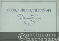 Duetto XX "Ach, hier im irdischen Leben" / Ahi, nelle sorti umane für zwei Soprane (Tenöre) und Continuo (= Georg Friedrich Händel, Duette und Terzette).