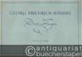 Duetto XIX "Wie leichtes Laub vom Ost bewegt" / Fronda leggiera e mobile für Sopran (Tenor), Alt (Baß) und Continuo (= Georg Friedrich Händel, Duette und Terzette).